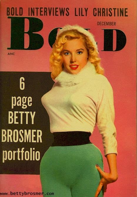 Betty Brosmer, “the Most Gorgeous Body of 50s”